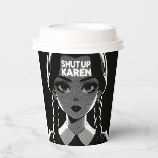 Bestellungen für Kaffee Pappbecher (Vorderseite)