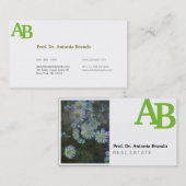 Bestens mit Portrait-Bildern Visitenkarte (Vorne/Hinten)