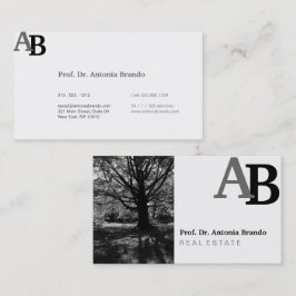 Bestens mit Portrait-Bildern Visitenkarte