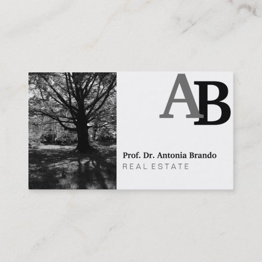 Bestens mit Portrait-Bildern Visitenkarte (Rückseite)