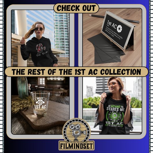 Bester 1. AC - Retro-Camera-Assistent T-Shirt