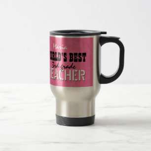 Bester 3. der Grad-Lehrer V04 der Welt Reisebecher