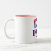 Bester Abschlussball überhaupt - lila Zweifarbige Tasse (Links)