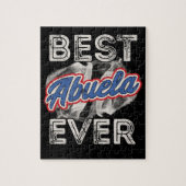 Bester Abuela überhaupt Puerto Rico Puzzle (Vertikal)