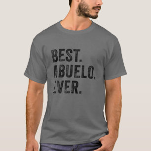 Bester Abuelo Aller Zeiten Lustiger Großvater Span T-Shirt