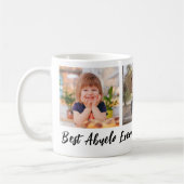 Bester Abuelo Ever Enkelkinder 3 Fotocollage   Kaffeetasse (Links)