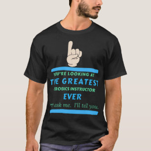Bester Aerobic Instructor je T-Shirt