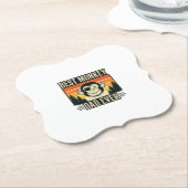 Bester Affenvater Aller Zeiten Vintage-Affenvater- Untersetzer (angewinkelt)