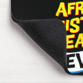 Bester afrikanischer Geschichtslehrer, lustiger Be Mousepad (Ecke)
