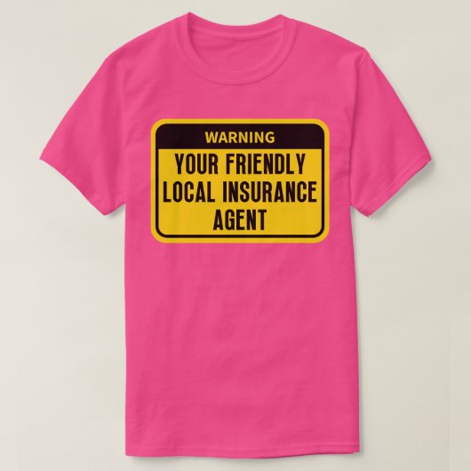 Bester Agent für Versicherungen 6 T-Shirt (Design vorne)