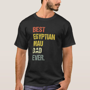 Bester ägyptischer Mau-Vater Katze T-Shirt