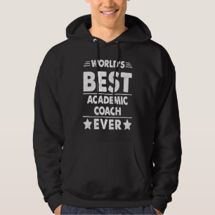 Bester akademischer Coach der Welt 1 Hoodie