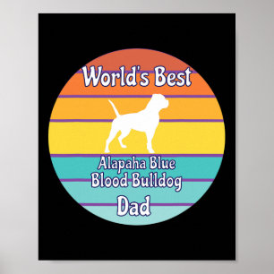 Bester Alapaha Blue Blood Bulldog-Vater Poster