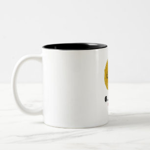 Bester aller Time GOAT Design T - Shirt Zweifarbige Tasse