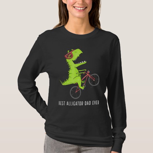 Bester Alligator-Vater je T-Shirt (Vorderseite)