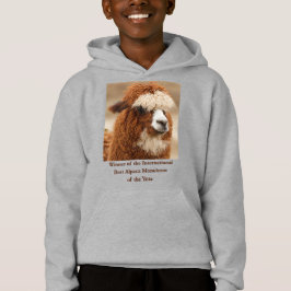 Bester Alpaka-Mono-Brauen Hoodie