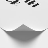 Bester alter Mann Geschenkpapier (Ecke)