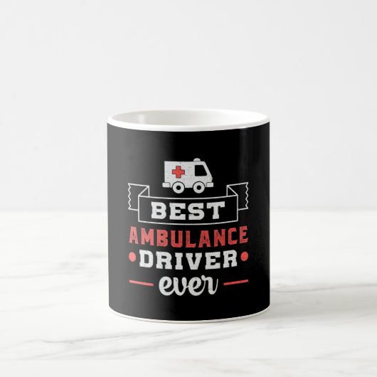 Bester Ambulanzfahrer je paramedizinischer Notfall Kaffeetasse (Mittel)