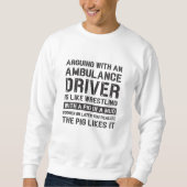 Bester Ambulanzfahrer Paramedic Emergency Funny Sweatshirt (Vorderseite)