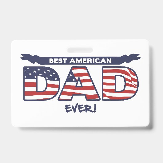 Bester American Dad Ever Ausweis (Front)