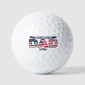 Bester American Dad Ever Golfball (Vorderseite)