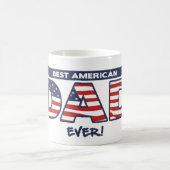 Bester American Dad Ever Kaffeetasse (Mittel)