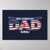 Bester American Dad Ever Poster (Vorne)