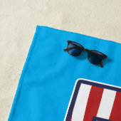 Bester American Dad Ever Strandtuch (Beispiel)