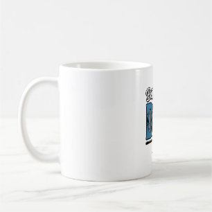 Bester Angelnden Vater Vintage Gravur Shirt Design Kaffeetasse