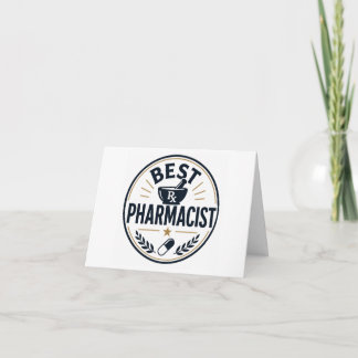 Bester Apotheker Dankeskarte