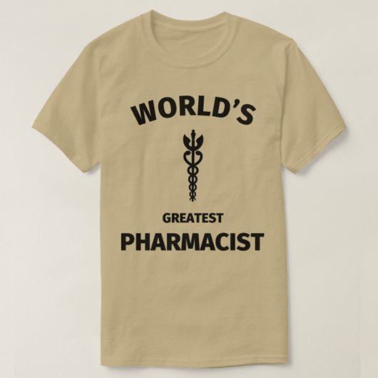 Bester Apotheker der Welt27 T-Shirt (Design vorne)