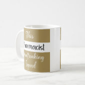 Bester Apotheker je Funny Spaß Geschenk Kaffee Tas Kaffeetasse (Vorderseite Links)