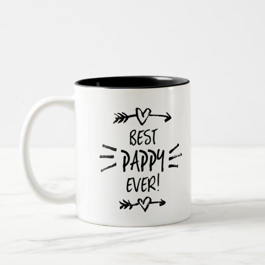 Bester Applaus je Zweifarbige Tasse (Links)