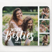 Bester Arbeitskumpel Individualisiertes Fotocollag Mousepad (Vorne)