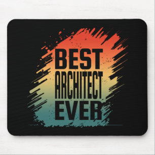 BESTER ARCHITEKT ALLE ZEITEN MOUSEPAD