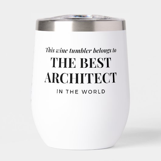 Bester Architekt der Welt Benutzername Lustig (Vorderseite)