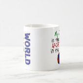 Bester Architekt in Welt 2 (Vati) Kaffeetasse (Mittel)