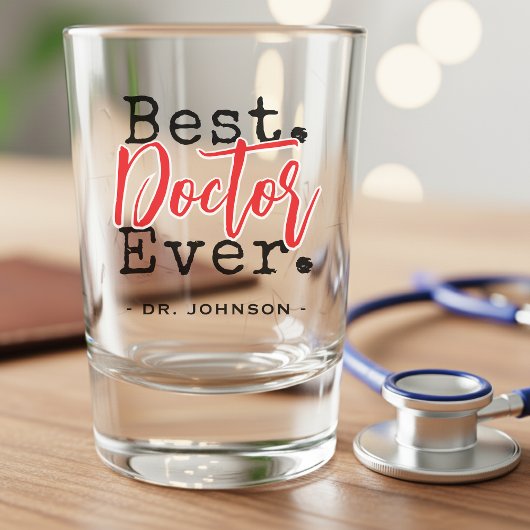 Bester Arzt Aller Zeiten Rot Schnapsglas