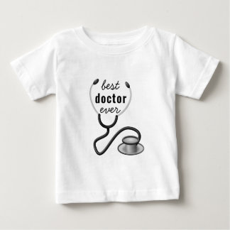 Bester Arzt aller Zeiten Stethoskop Arzt Abschluss Baby T-shirt