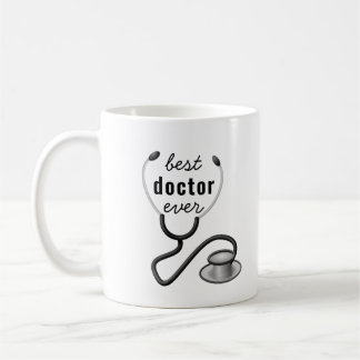 Bester Arzt aller Zeiten Stethoskop Arzt Abschluss Kaffeetasse