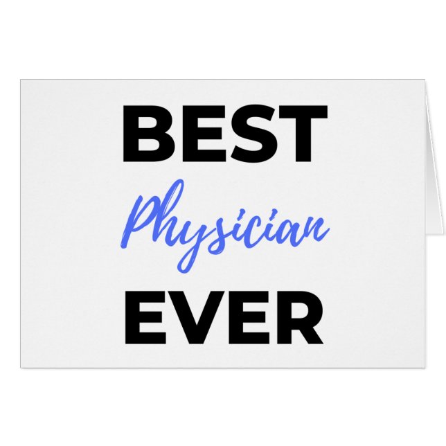 Bester Arzt je 2 (Vorderseite (Horizontal))