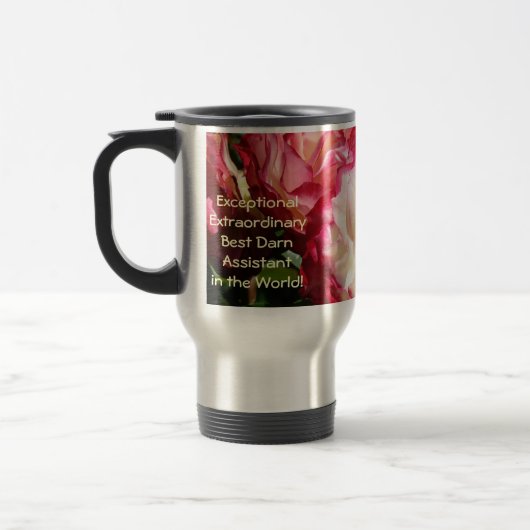 Bester Assistent in der Welt! Admin Coffee Mugs Reisebecher (Links)