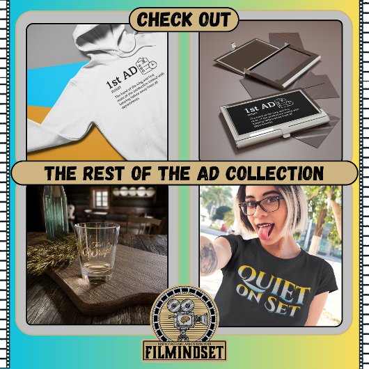 Bester Assistent-Regisseur - Retro Style Shot Glas