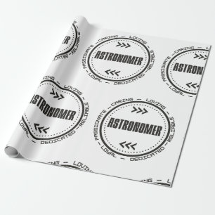 Bester Astronom Geschenkpapier