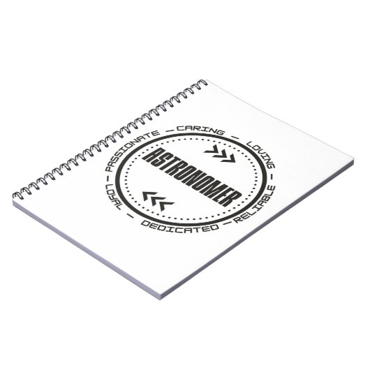 Bester Astronom Notizblock (Linke Seite)