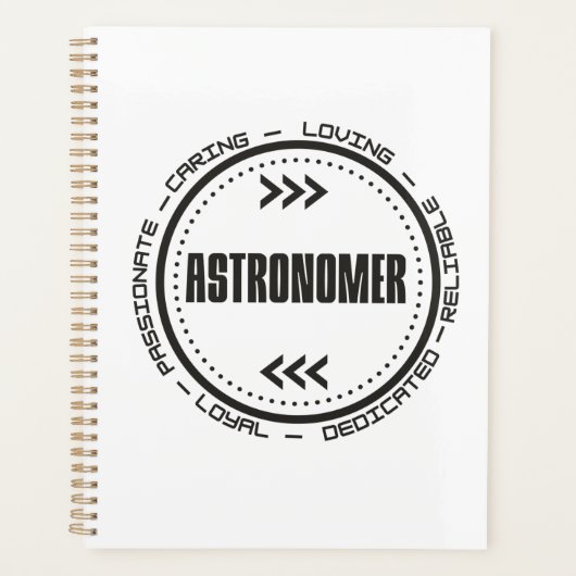 Bester Astronom Planer (Vorderseite)