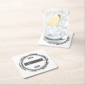 Bester Astronom Rechteckiger Pappuntersetzer (Vor Ort)