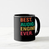 Bester Audio Engineer je Audio Editor Sound Typ Tasse (VorderseiteRechts)
