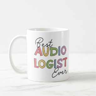 Bester Audiologe je Doktor der Audiologie Geschenk Kaffeetasse