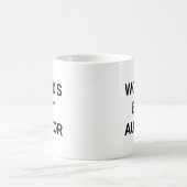Bester Auditor der Welt Lustiges Geschenk für Koll Kaffeetasse (Mittel)